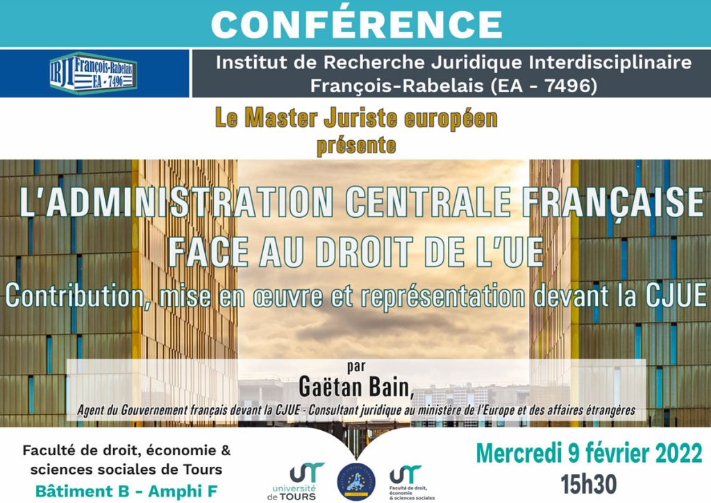 L'administration centrale française face au droit de l'UE